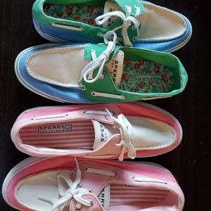 ❌Size 8 Sperry, two pairs (SOLD)